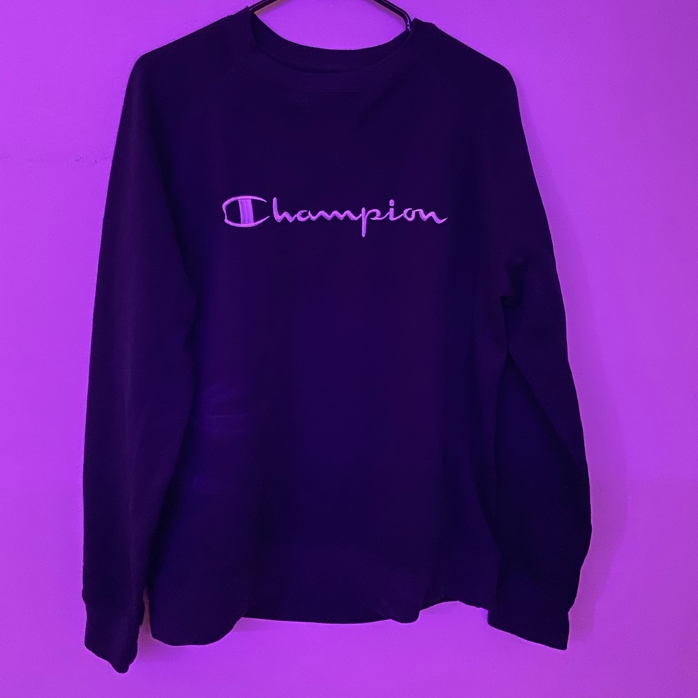 Navy blue oversized sweater